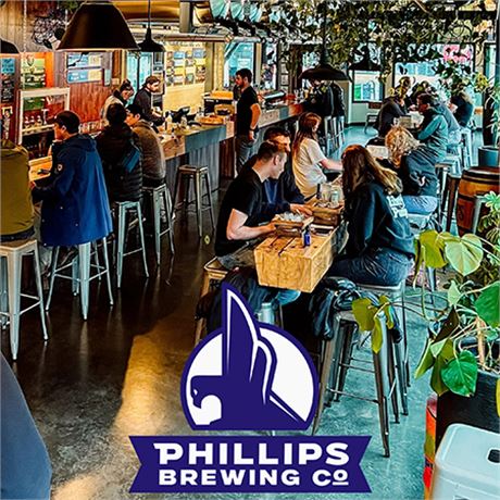 $100 Gift Card to Phillips Brewing & Malting on VictoriaBids