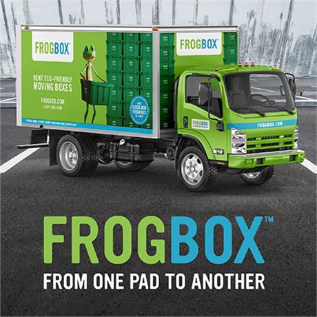 $200 Frogbox Victoria Moving Box rental gift certificate on VictoriaBids